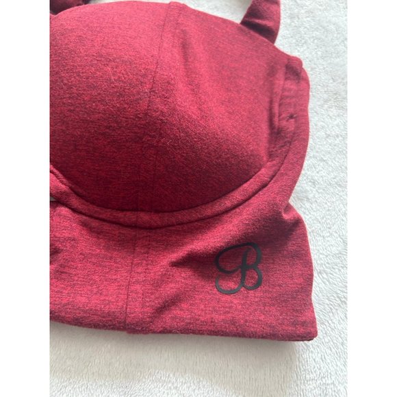 Bombshell Sportswear ruby red buxom bra - Picture 4 of 7